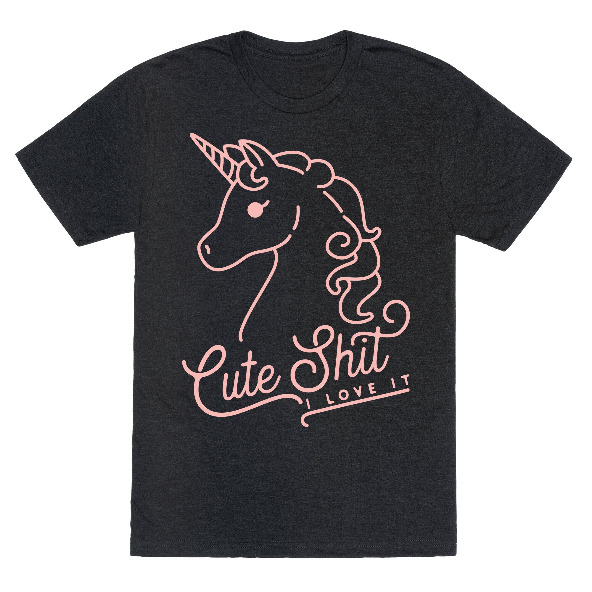 Cute Shit I Love It Unisex Triblend Tee