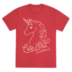 Cute Shit I Love It Unisex Triblend Tee