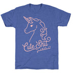 Cute Shit I Love It Unisex Triblend Tee