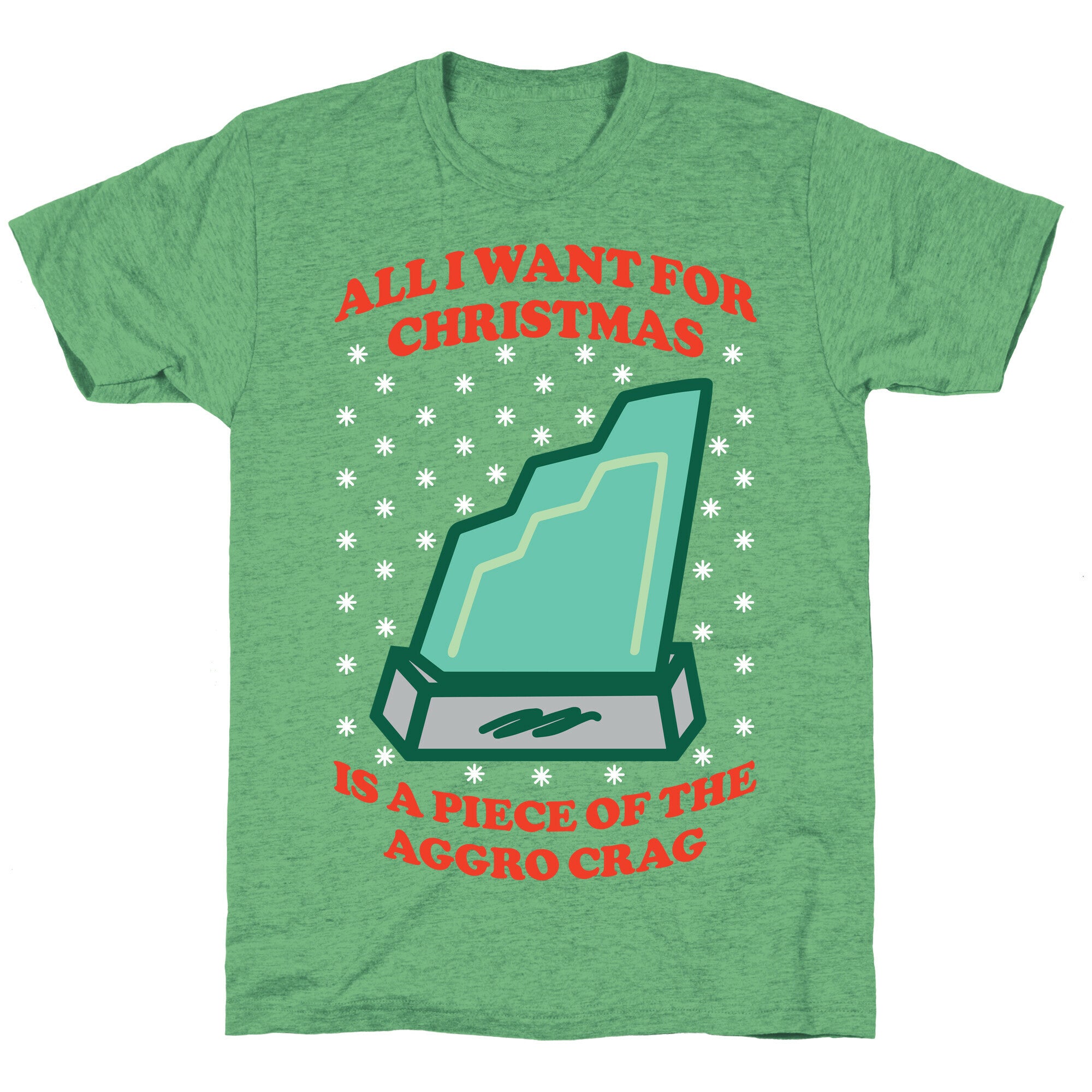 Aggro Crag Christmas Unisex Triblend Tee