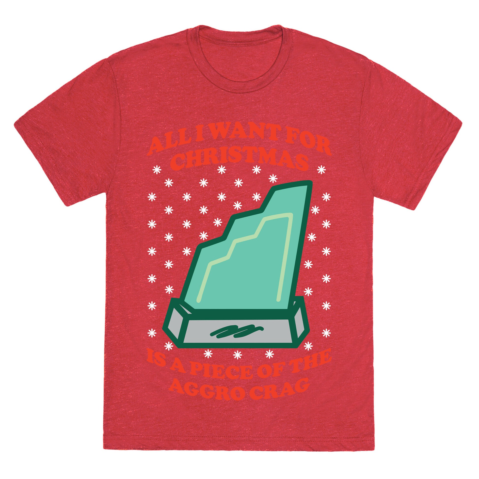 Aggro Crag Christmas Unisex Triblend Tee