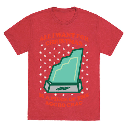 Aggro Crag Christmas Unisex Triblend Tee