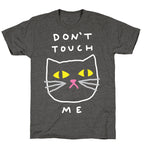 Don't Touch Me Cat Unisex Triblend Tee