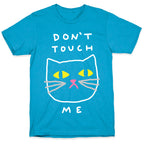 Don't Touch Me Cat Unisex Triblend Tee