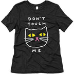 Don't Touch Me Cat Women's Triblend Tee