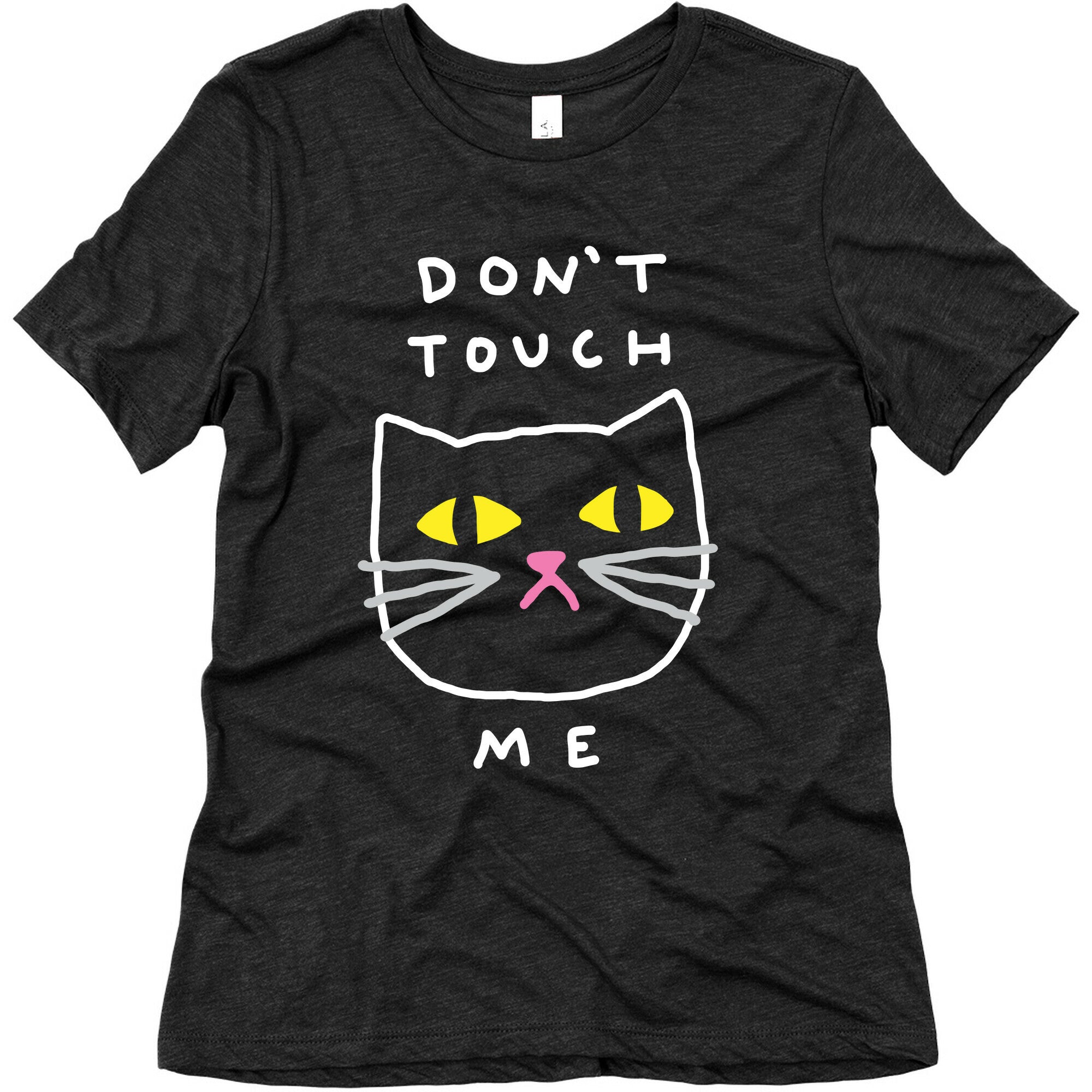 Don't Touch Me Cat Women's Triblend Tee