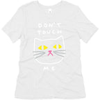 Don't Touch Me Cat Women's Triblend Tee