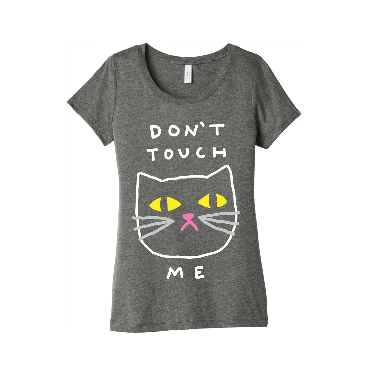 Don't Touch Me Cat Women's Triblend Tee