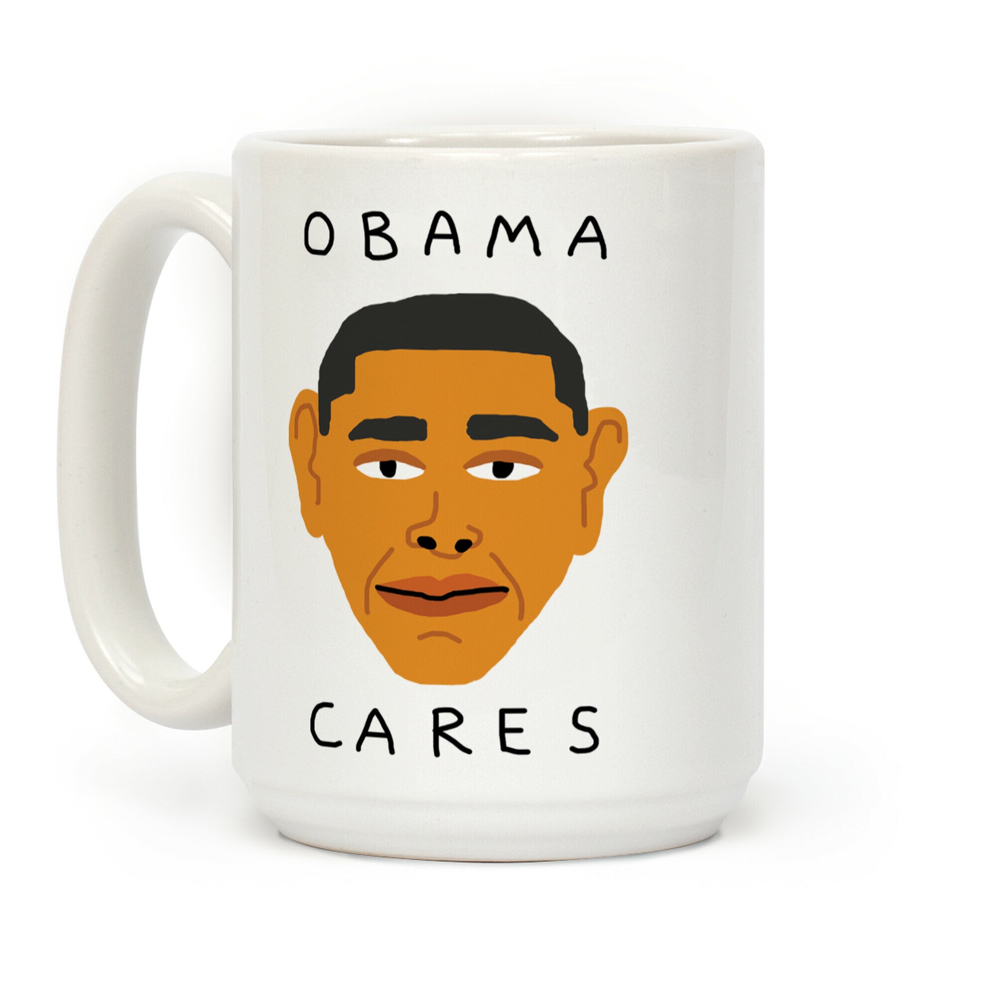 Obama Cares Coffee Mug