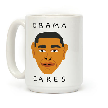 Obama Cares Coffee Mug