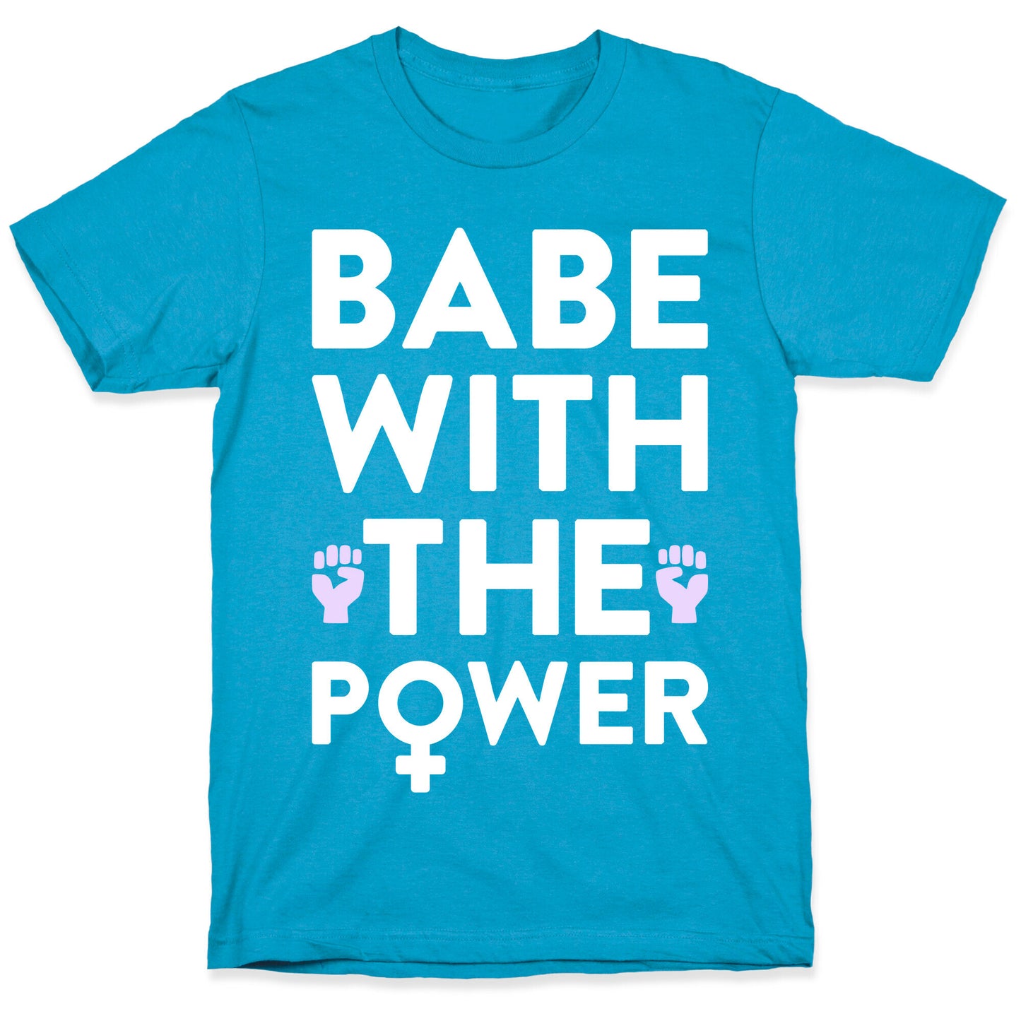 Babe With The Power Unisex Triblend Tee