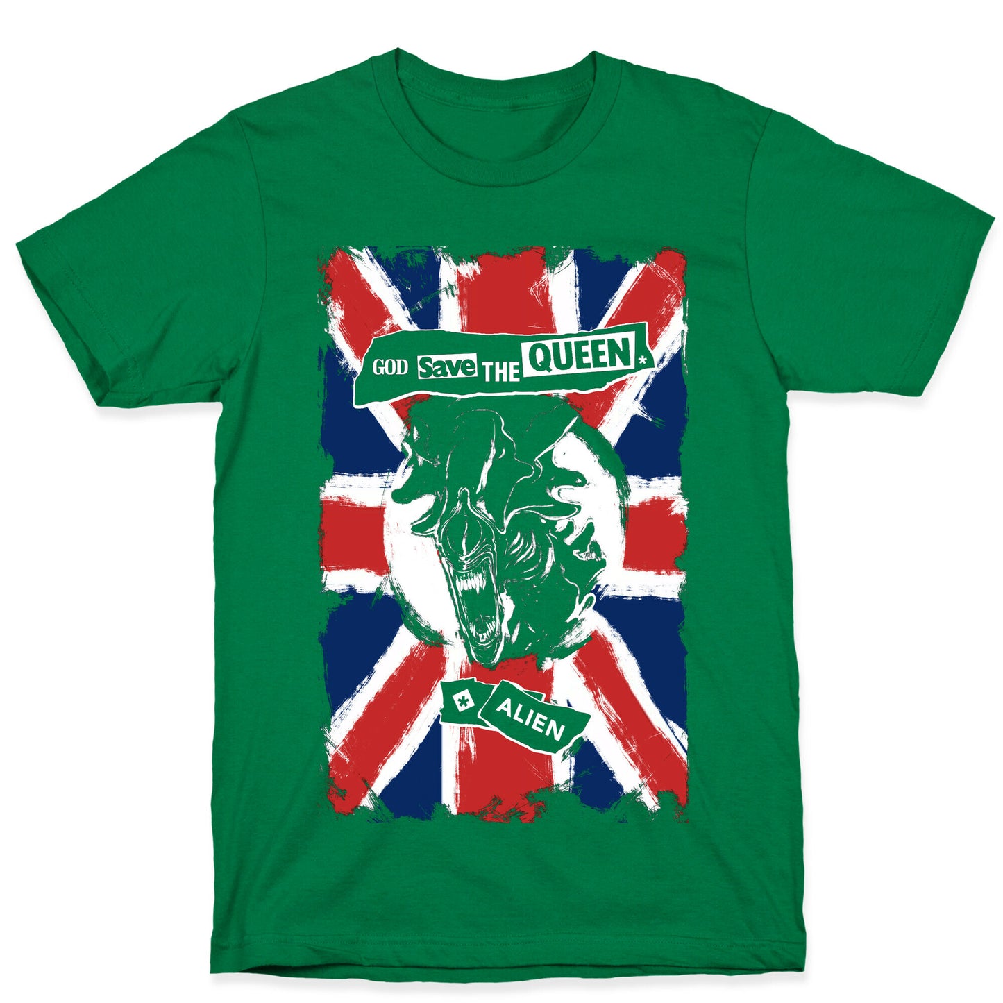 God Save the Queen (Alien) T-Shirt