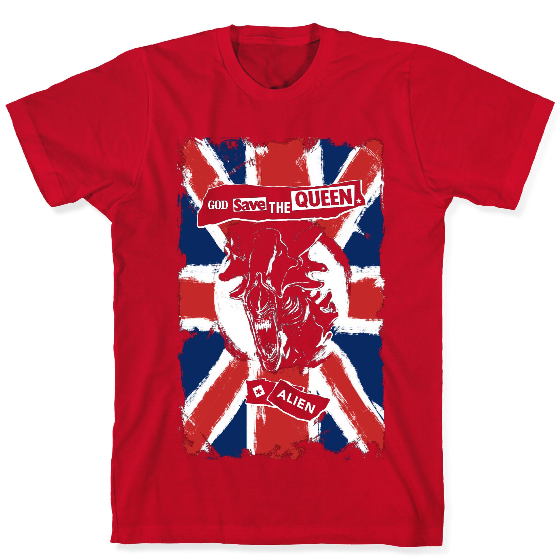 God Save the Queen (Alien) T-Shirt