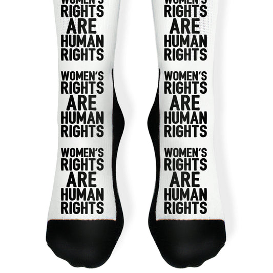 Women's Rights Are Human Rights Socks