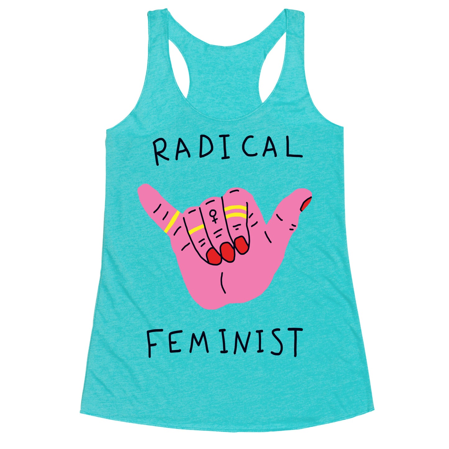Radical Feminist Racerback Tank