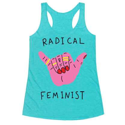 Radical Feminist Racerback Tank