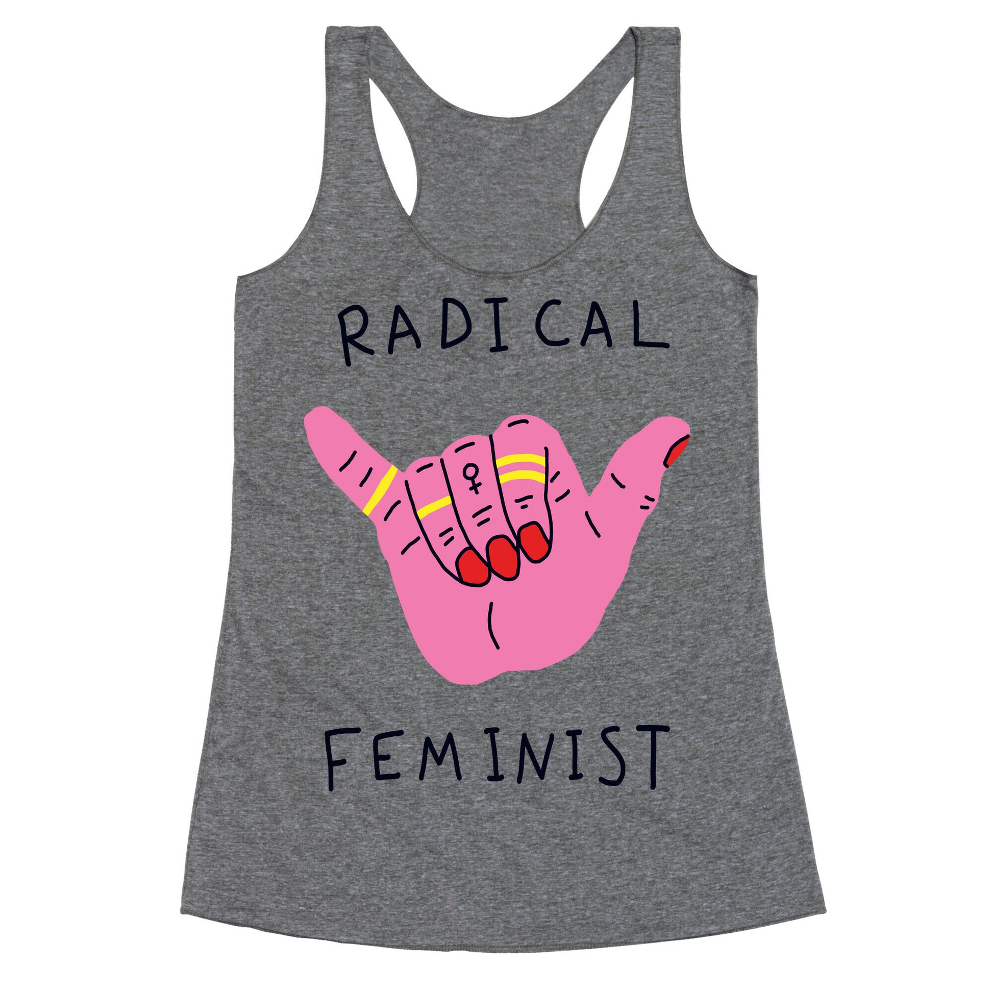 Radical Feminist Racerback Tank