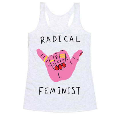 Radical Feminist Racerback Tank