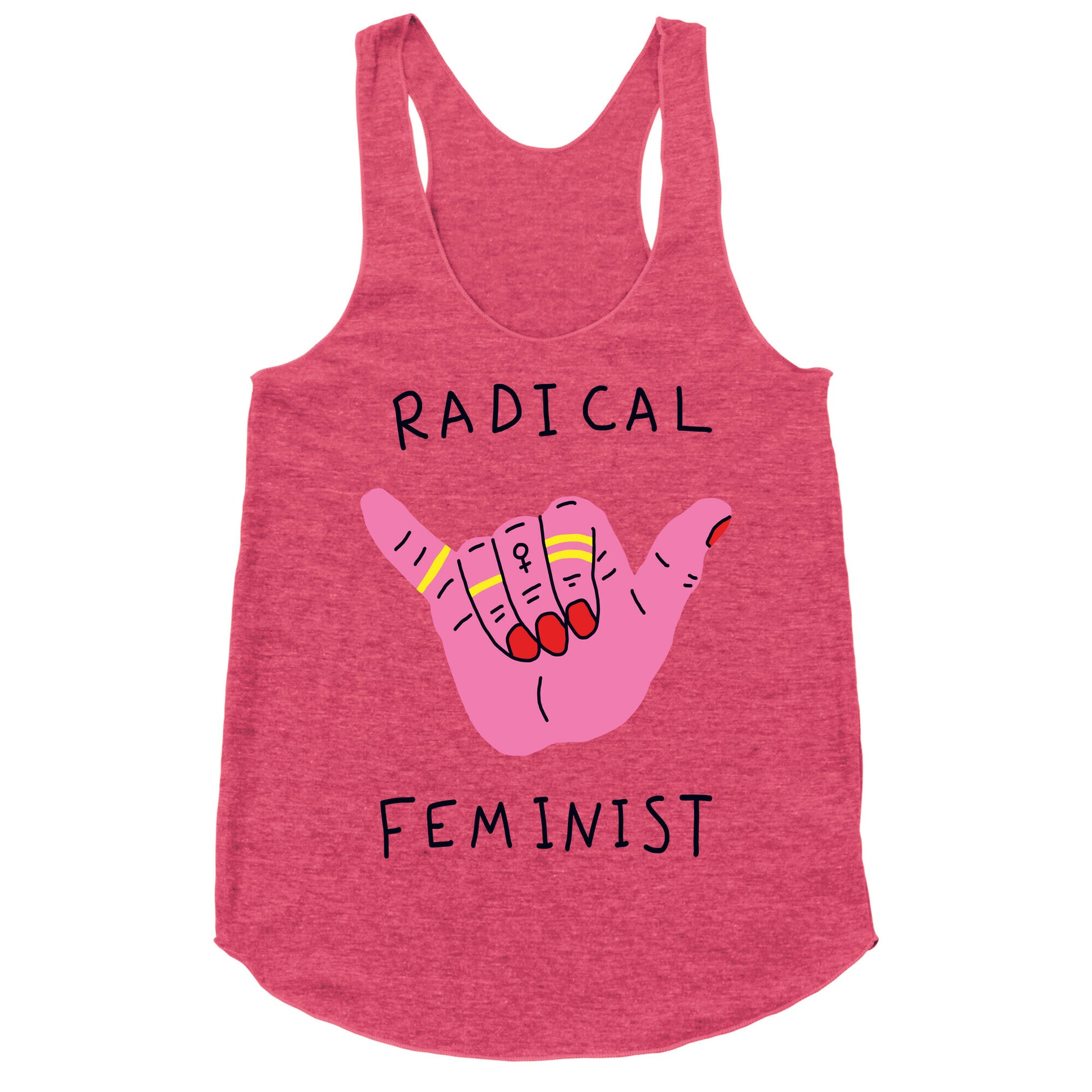 Radical Feminist Racerback Tank