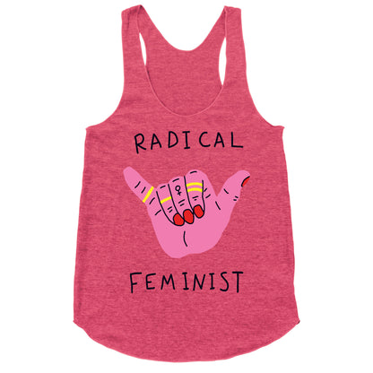 Radical Feminist Racerback Tank