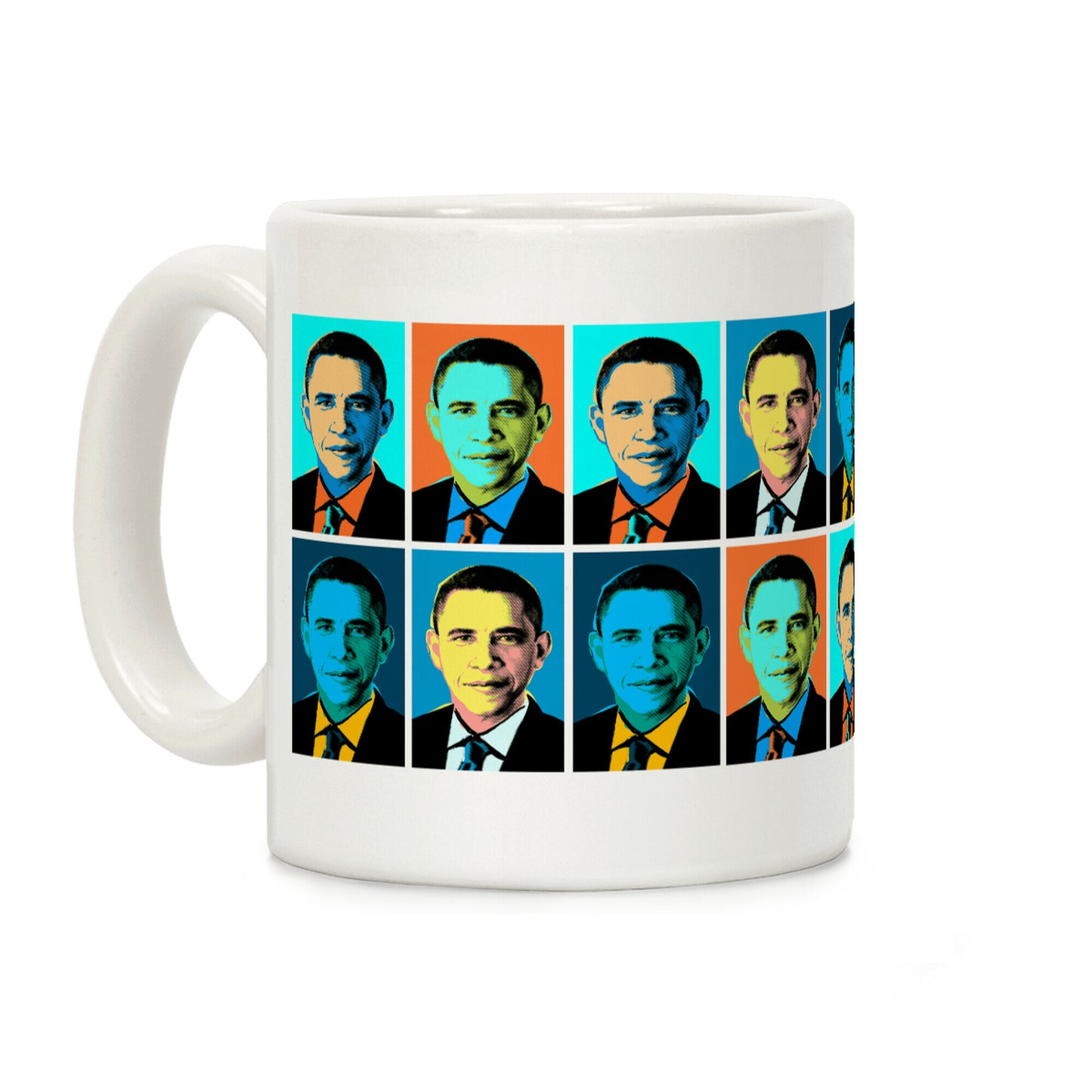 Pop Art Obama Coffee Mug