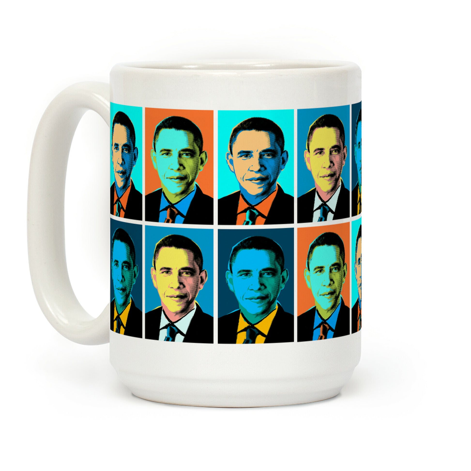 Pop Art Obama Coffee Mug