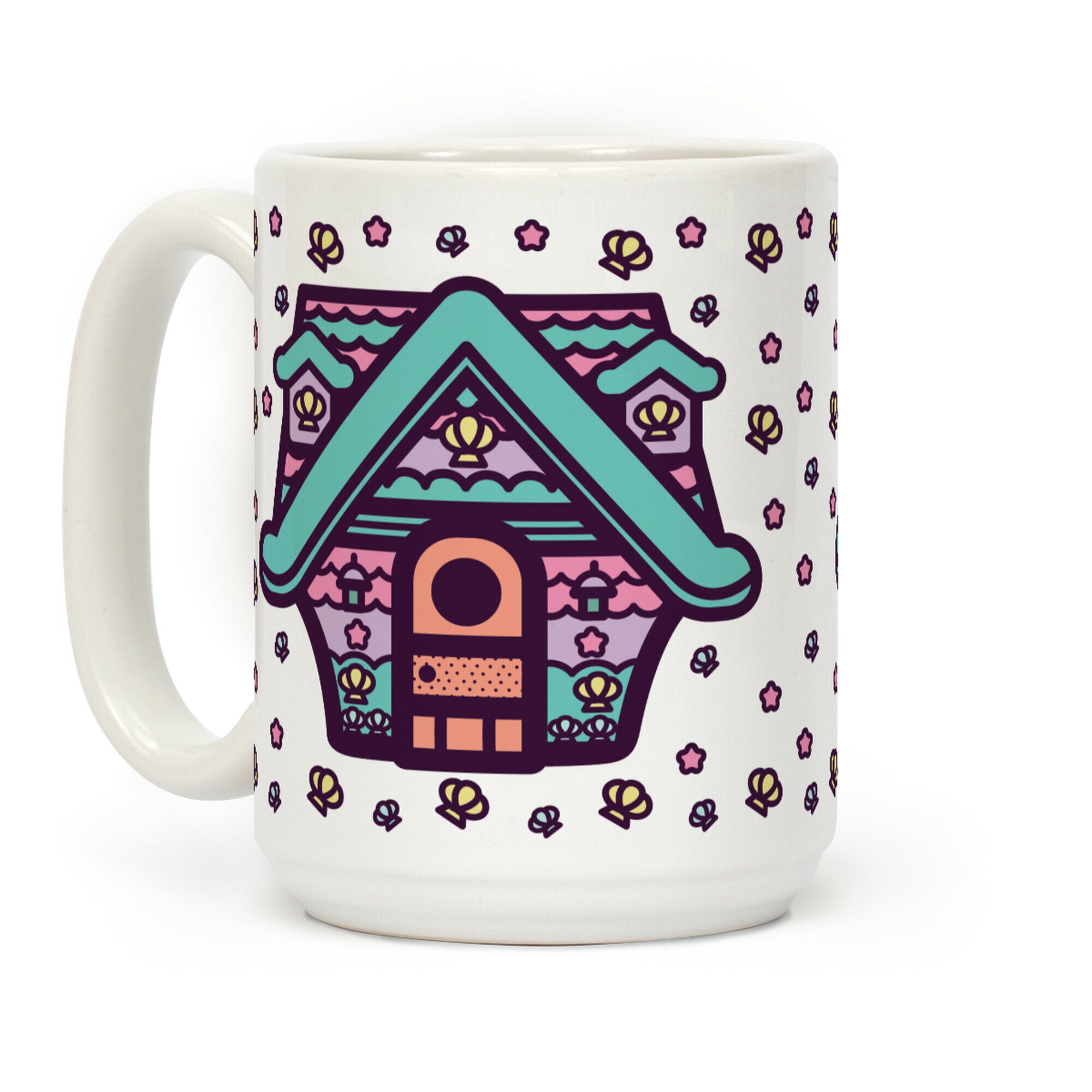 Mermaid House Coffee Mug