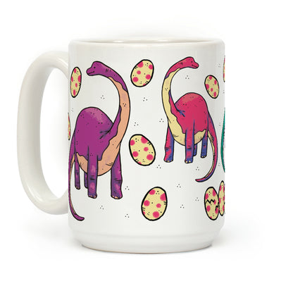 Dinosaurs and Eggs Coffee Mug