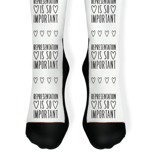 Representation Is So Important Socks