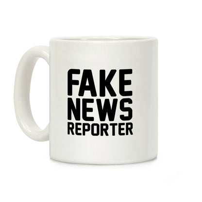 Fake News Reporter Coffee Mug