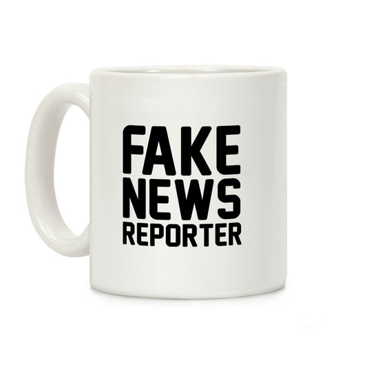 Fake News Reporter Coffee Mug