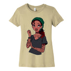 Punk Princess Tiana Parody Women's Cotton Tee