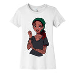 Punk Princess Tiana Parody Women's Cotton Tee
