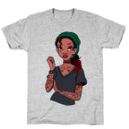Punk Princess Tiana Parody T-Shirt