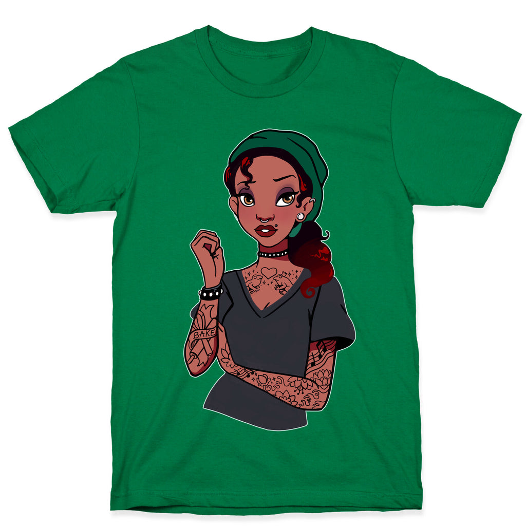 Punk Princess Tiana Parody T-Shirt