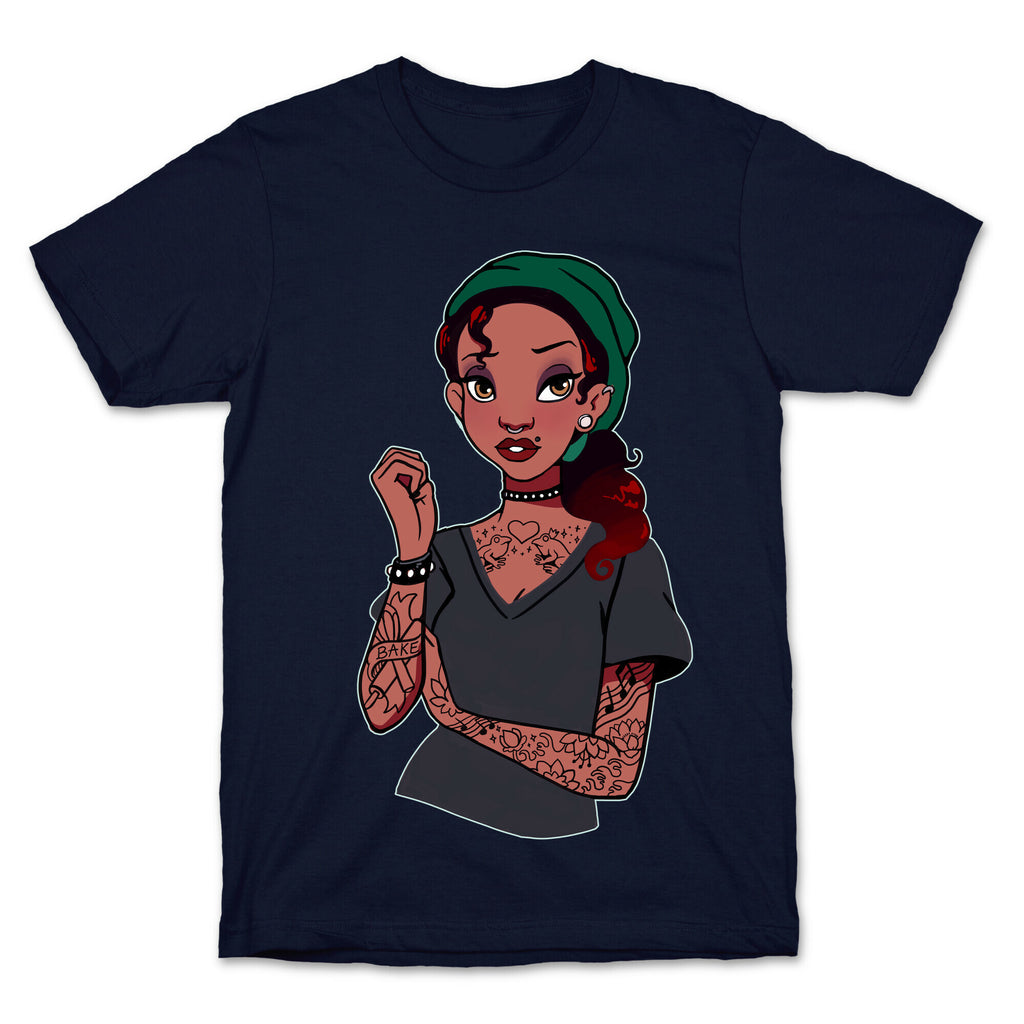 Punk Princess Tiana Parody T-Shirt