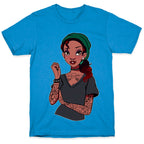 Punk Princess Tiana Parody T-Shirt