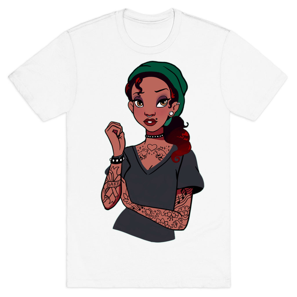 Punk Princess Tiana Parody T-Shirt