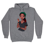 Punk Princess Tiana Parody Hoodie