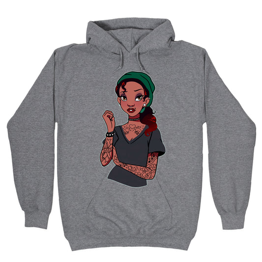 Punk Princess Tiana Parody Hoodie