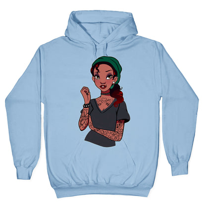 Punk Princess Tiana Parody Hoodie