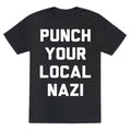 Punch Your Local Nazi Unisex Triblend Tee