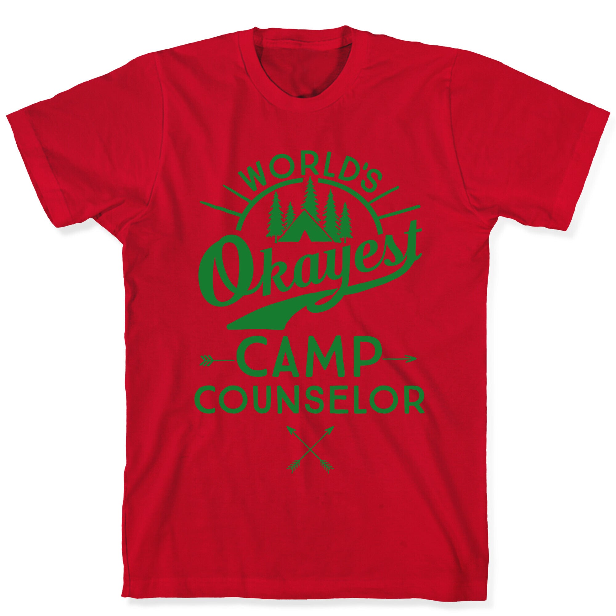 World's Okayest Camp Counselor T-Shirt