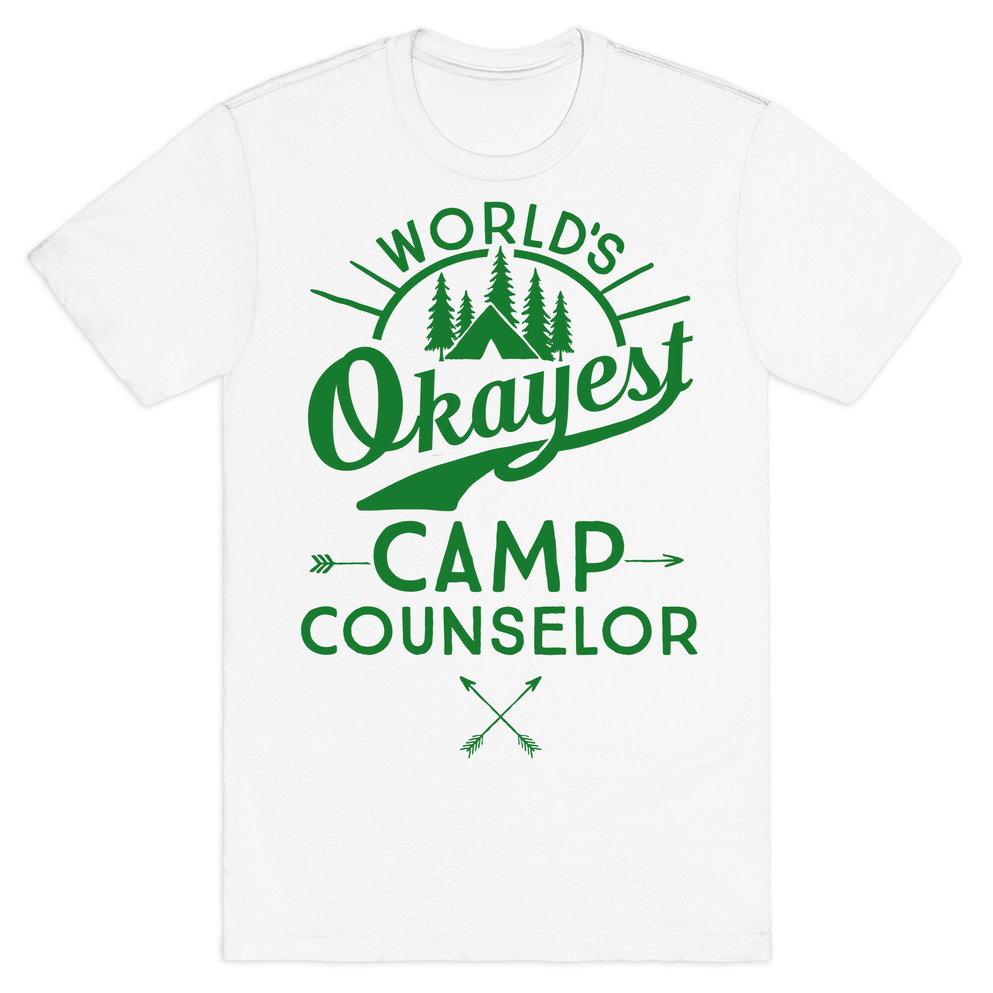 World's Okayest Camp Counselor T-Shirt