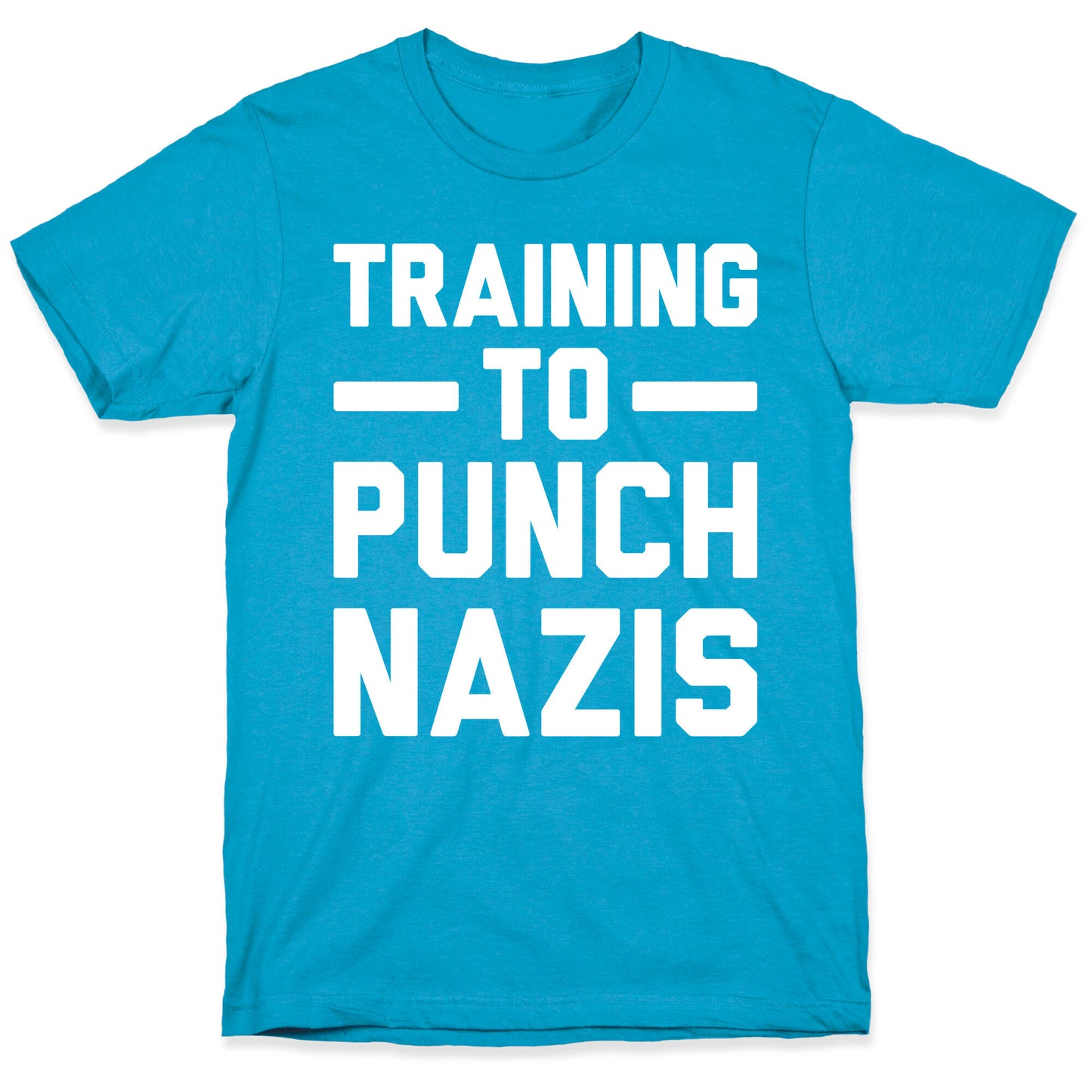 Training To Punch Nazis Unisex Triblend Tee