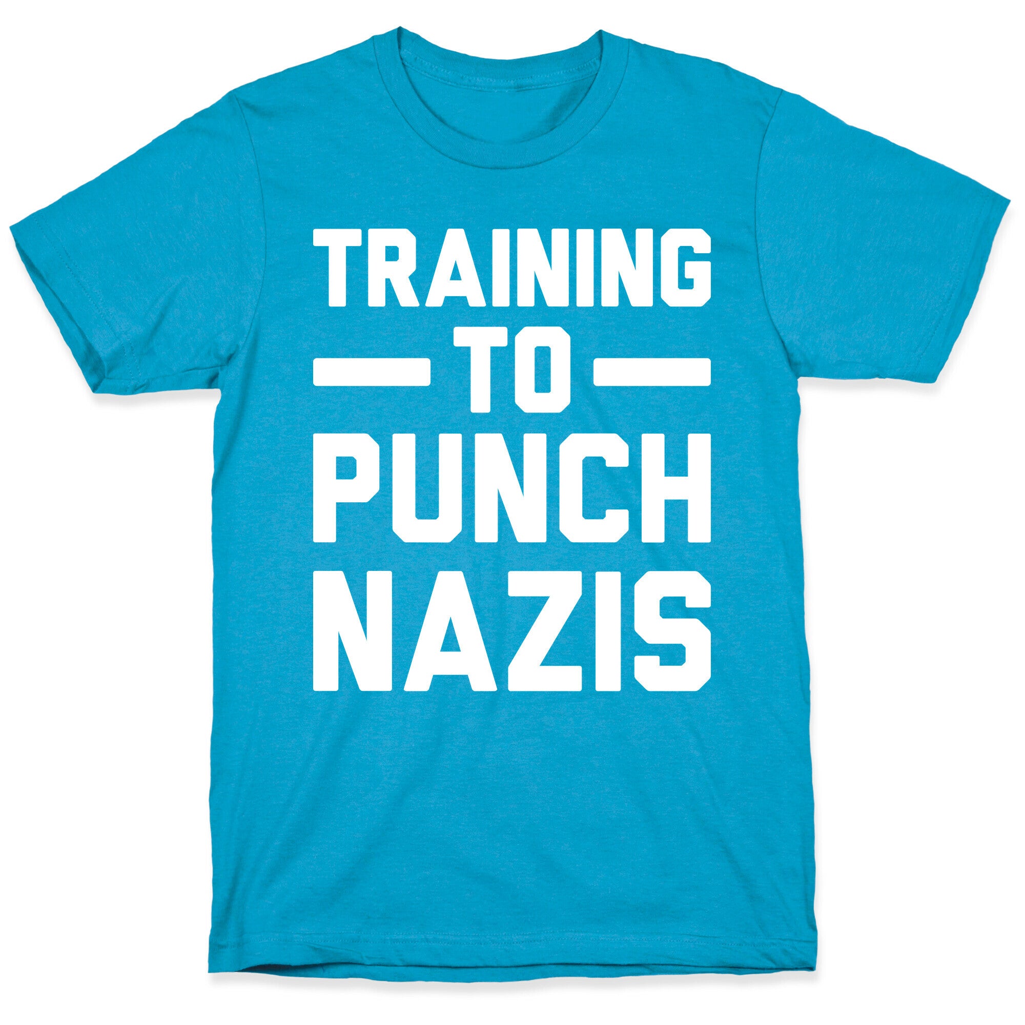 Training To Punch Nazis Unisex Triblend Tee