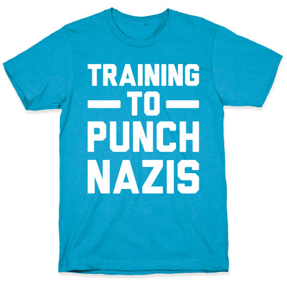Training To Punch Nazis Unisex Triblend Tee