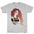 Punk Merida Parody T-Shirt
