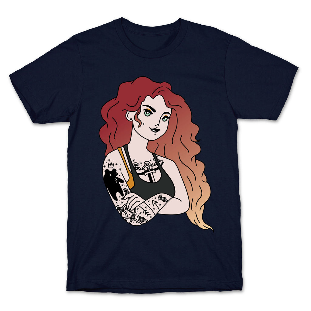 Punk Merida Parody T-Shirt