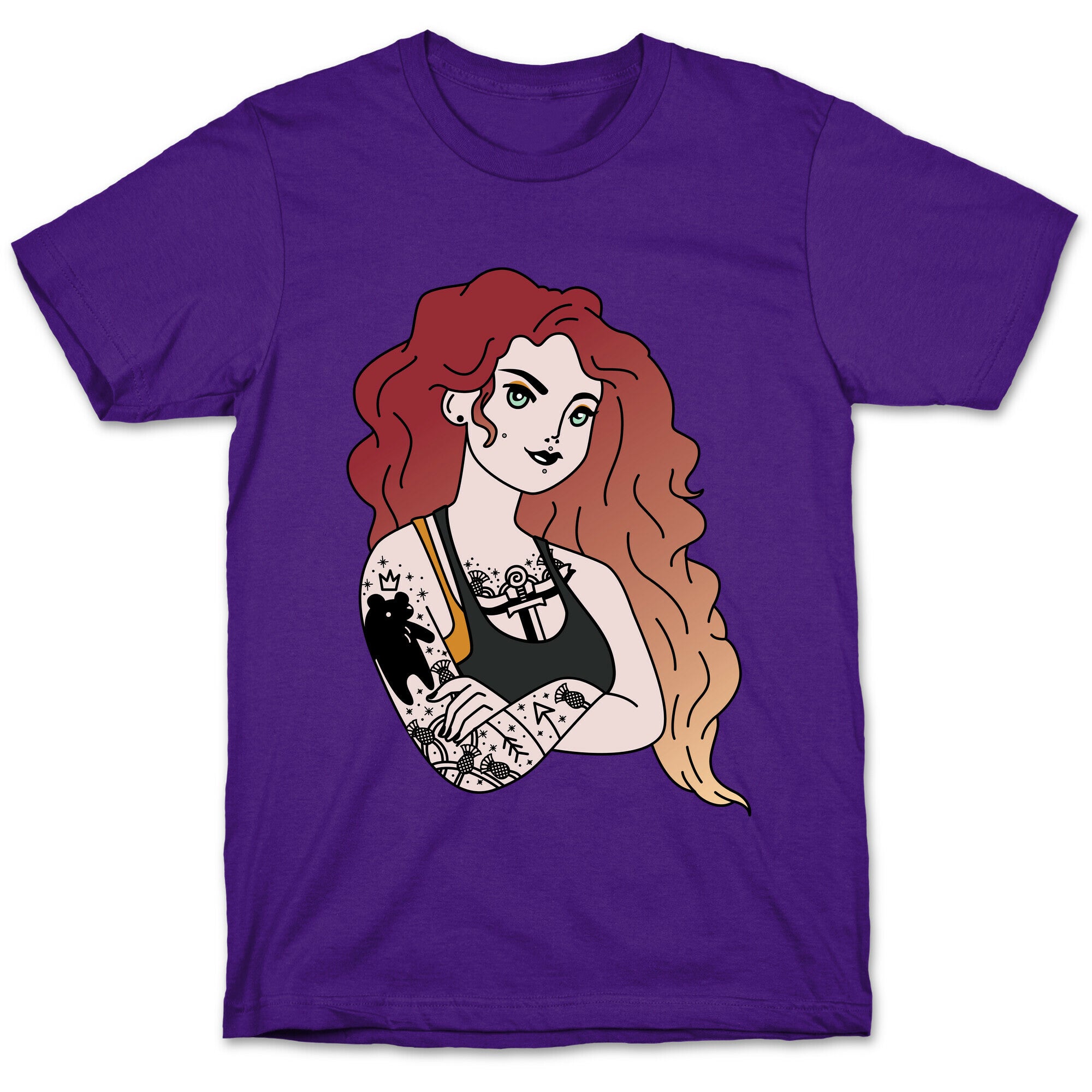 Punk Merida Parody T-Shirt